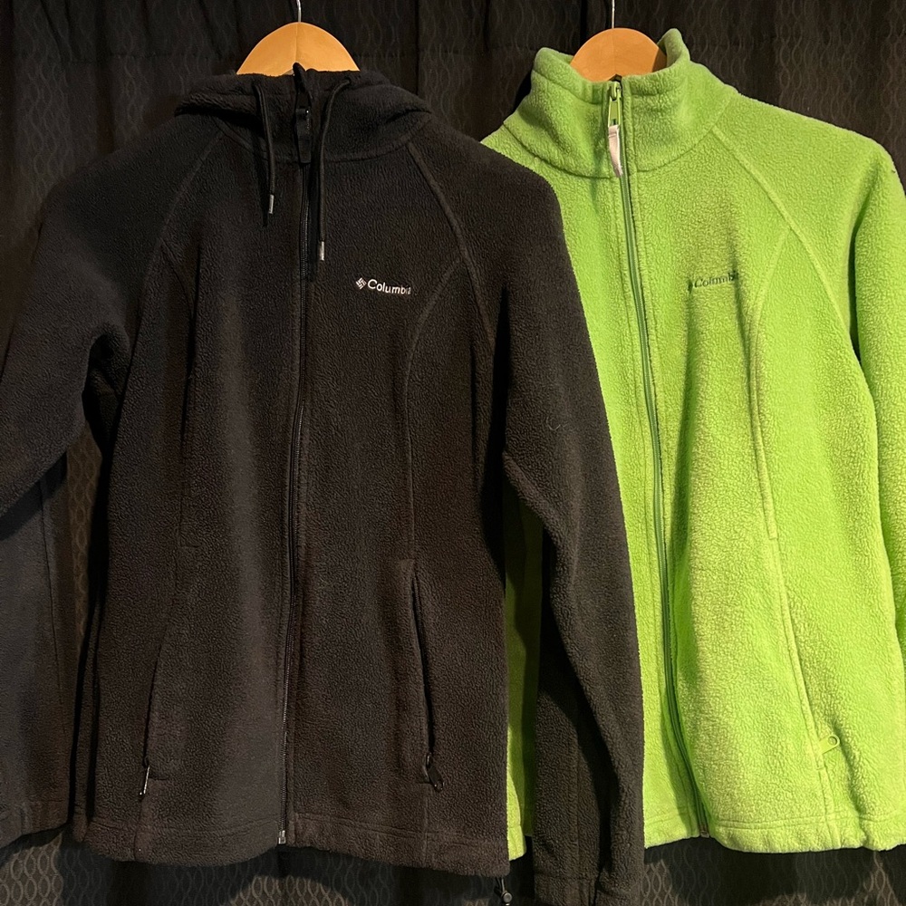 2 Columbia Fleece Jackets